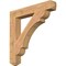 Ekena Millwork Olympic Craftsman Smooth Bracket, Western Red Cedar, 5 1/2"W x 38"D x 38"H BKT06X38X38OLY04SWR - alternate 1